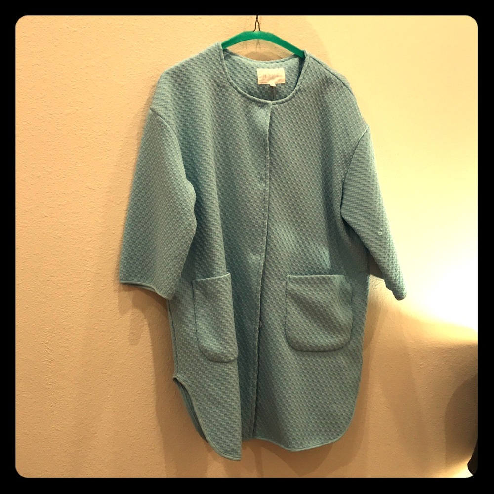 Vintage Style Baby Blue Coat